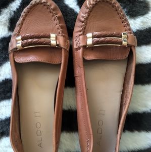 ALDO all-leather mocassins/flats